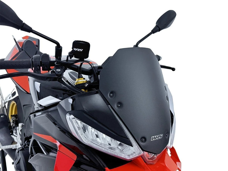 WRS Sport Windscreen Matt Black (AP018NO)