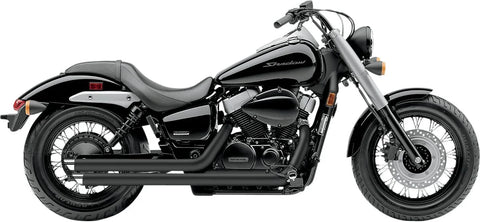 Cobra Speedster Street Rod Slash Down Exhaust Black