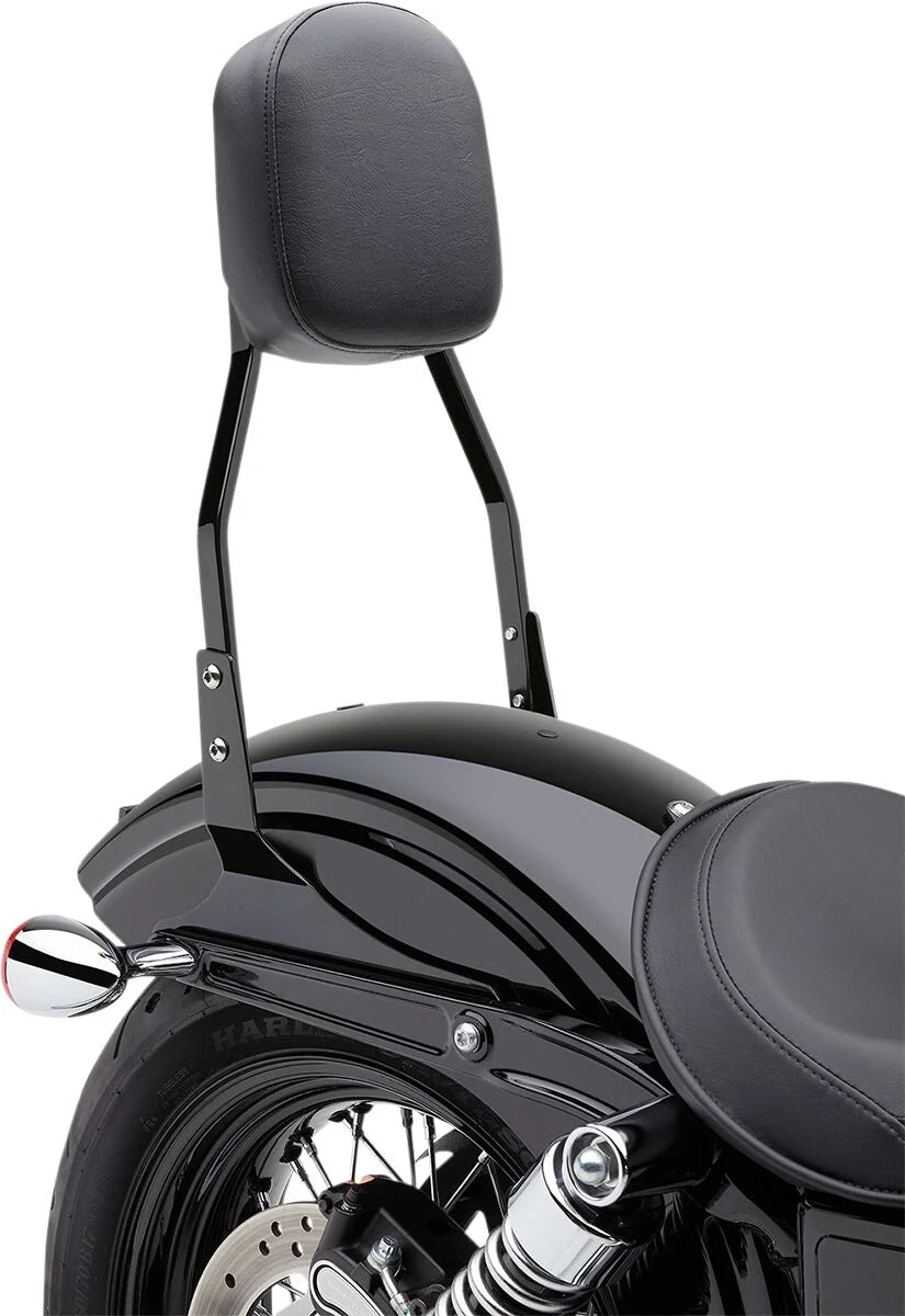 Cobra 17" Standard Square Sissy Bar Black (602-1151B)
