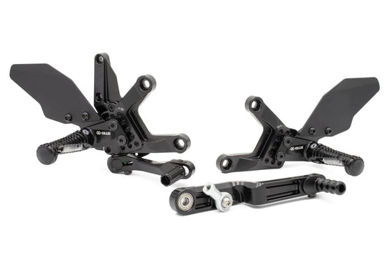 Gilles Tooling AS31GT3 Adjustable Rearset Black (AS31GT3-H18-B)
