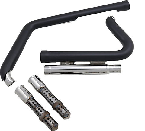 Cobra Speedster 909 Short 2-into-2 Exhaust System Black (6711B)