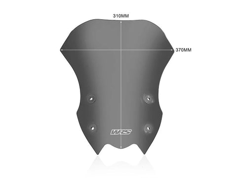 WRS Touring Windscreen Dark Smoked (KA012FS)