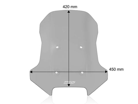 WRS Caponord Windscreen Smoked (CF004F)