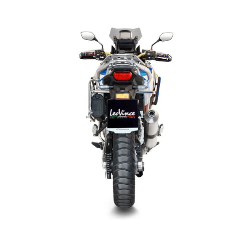 LeoVince LV One EVO Stainless Steel Slip-on Muffler Ece Honda Africa Twin