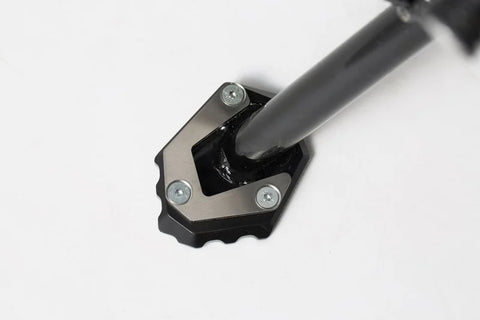 SW-Motech Side Stand Foot Extension Black/Silver Honda VFR800X ,CB/R Models