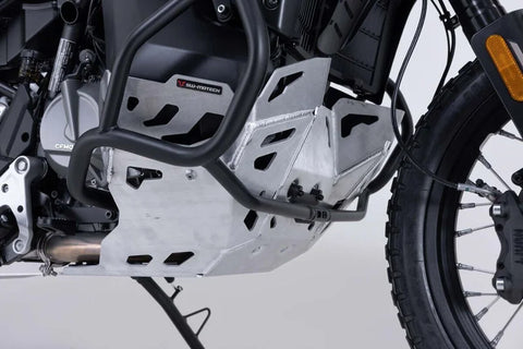 SW-Motech Engine Guard Silver — CFMoto 800 MT-X