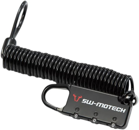 SW-Motech Cable Lock for Motorcycle Luggage
