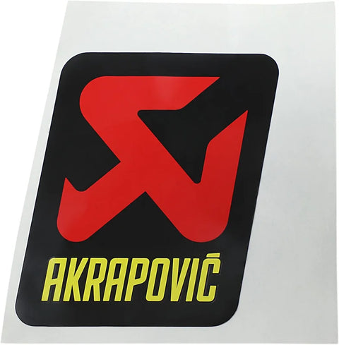 Akrapovic Sticker Akrapovic Logo