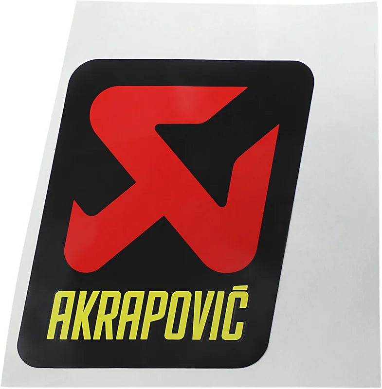 Akrapovic Sticker Akrapovic Logo