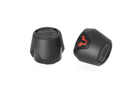 SW-Motech Front Axle Slider Set — Ducati Multistrada V2