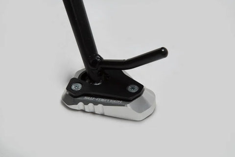 SW-Motech Side Stand Foot Extension Black/Silver Kawasaki Models