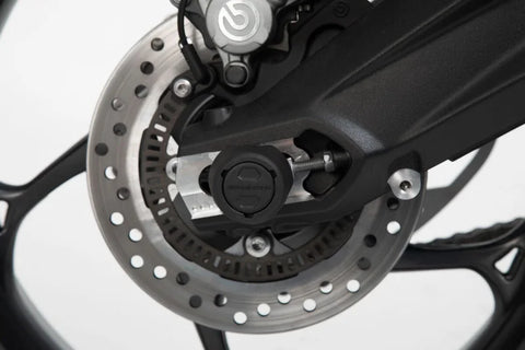 SW-Motech Rear Axle Slider Set Black BMW G310R /G310GS, Honda X-ADV