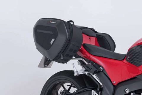 SW-Motech PRO Blaze H Saddlebag Set with Edge Protection & Heat Guard… (BC.HTA.01.740.35001)