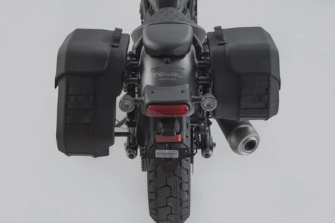 SW-Motech Legend Gear LH1/LH2 Side Bag System — Honda Rebel (BC.HTA.01.682.20000)