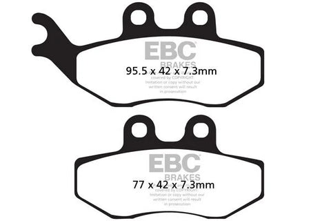 EBC Sintered Metal Front Brake Pads SFA194HH