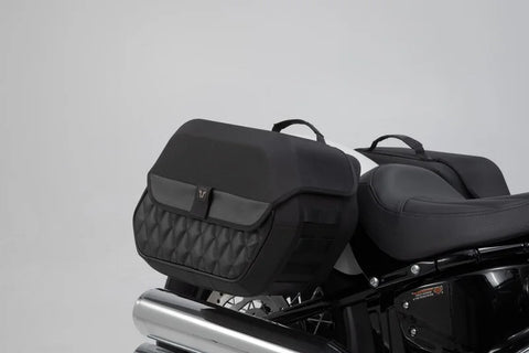 SW-Motech Legend Gear LH1/LH2 Side Bag System — Harley-Davidson Softail Slim 107