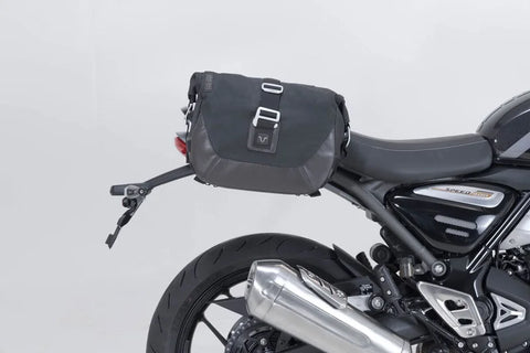 SW-Motech Legend Gear LC1 & LC 2 Side Bag System Brown Edition — Triumph Scrambler X / Speed