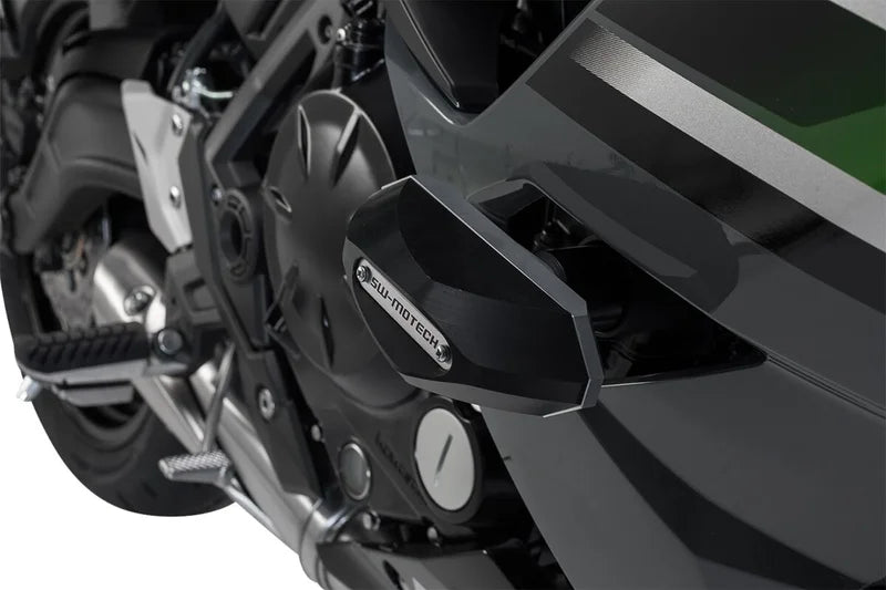 SW-Motech Frame Slider Set Black Kawasaki Ninja 650