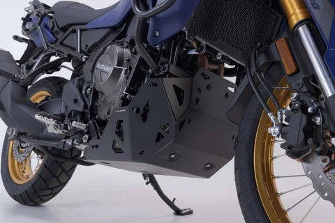SW-Motech Engine Guard Black — Suzuki V-Strom