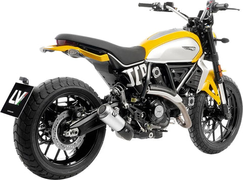 LeoVince Link Pipe Ducati 800 Scrambler