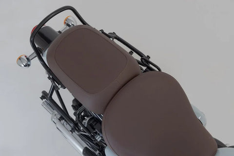 SW-Motech Legend Gear LC2 Side Bag System Black Edition — Royal Enfield Classic