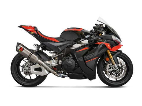 Akrapovic Slip-on Line Muffler Titanium & Titanium End Cap
