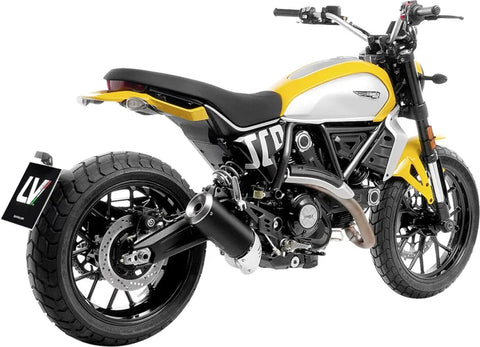 LeoVince Link Pipe Ducati 800 Scrambler