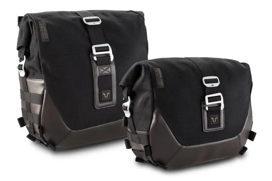 SW-Motech Legend Gear LC1 & LC 2 Side Bag System Brown Edition — BMW Racer