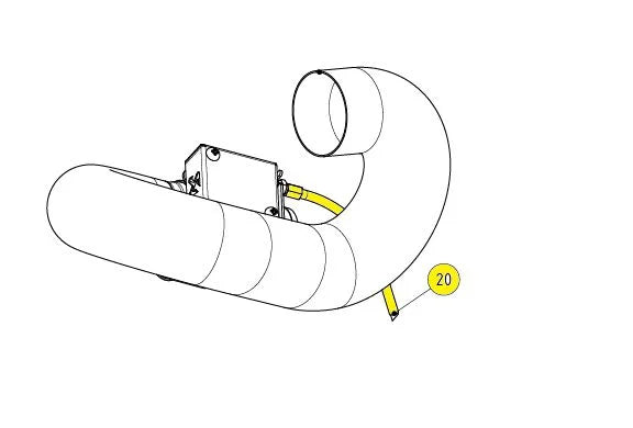 Akrapovic Cable Exup Valve L=815MM (WITH Abs)