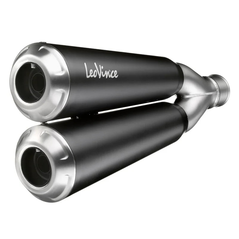 LeoVince GP Duals SS Slip-on Muffler Ece