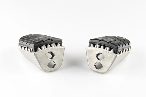 SW-Motech Ion Footrest Kit Silver — BMW Adventure