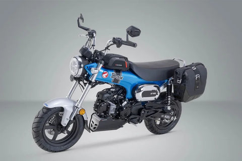 SW-Motech Legend Gear Side Bag LC2 Black Edition System (Left) — Honda ST 125