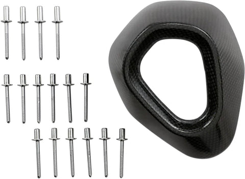 Akrapovic Replacement End Cap Carbon Universal (V-EC120)