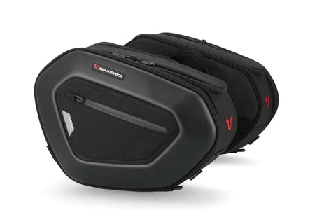 SW-Motech PRO Blaze H Saddlebag Set with Edge Protection — Yamaha MT-125