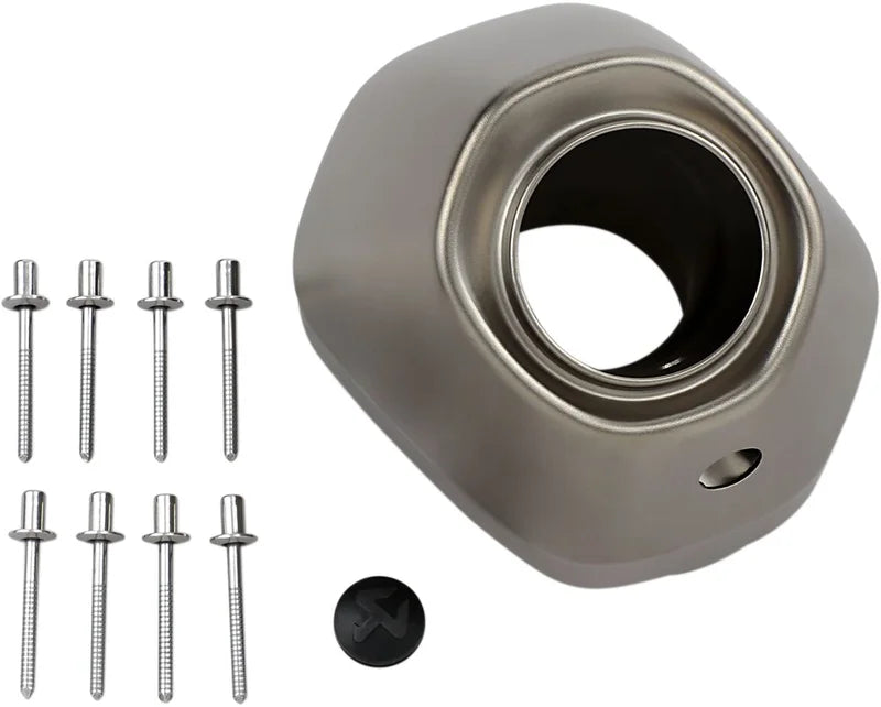 Akrapovic End Cap Set Titanium EC187 Right