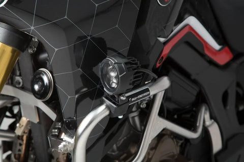 SW-Motech Crash Bar Clamps For Lights Black