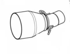 Akrapovic Link Pipe Stainless Steel Vespa