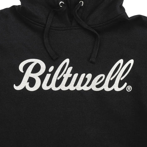 Biltwell Hoodie Script Pullover Black