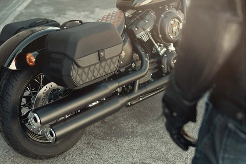 SW-Motech Legend Gear LH1/LH2 Side Bag System — Harley-Davidson Softail Slim 107