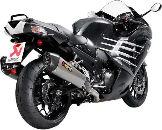Akrapovic Slip-on Line Muffler Titanium Kawasaki (S-K14SO6-HZAAT)