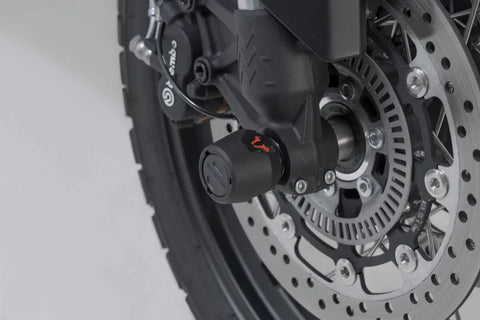 SW-Motech Front Axle Slider Set — Moto Morini X Cape