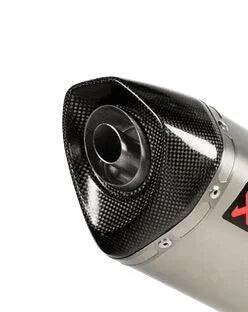 Akrapovic End Cap Set Carbon Black Yamaha