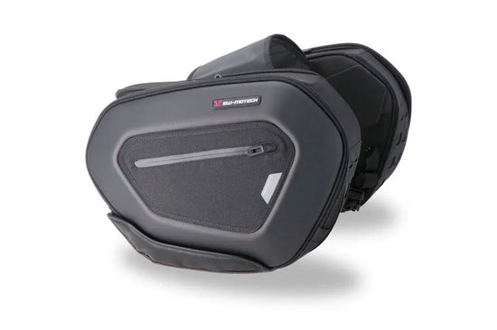 SW-Motech PRO Blaze H Saddlebag Set with Edge Protection & Heat Guard — Kawasaki 40th Annivers…