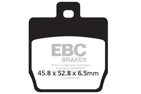 EBC Sintered Metal Rear Brake Pads SFA268HH