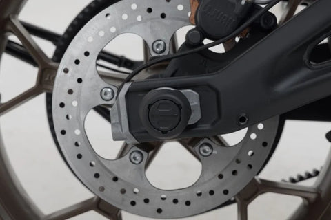 SW-Motech Rear Axle Slider Set Black Zero SR/F