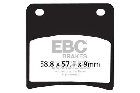 EBC Sintered Metal Front & Rear Brake Pads FA146V