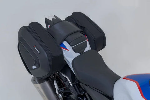 SW-Motech PRO Blaze H Saddlebag Set with Edge Protection & Heat Guard — BMW S 1000 R / S 1000…