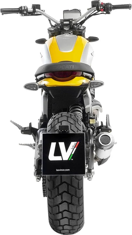 LeoVince Link Pipe Ducati 800 Scrambler