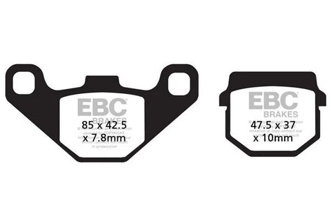 EBC Sintered Metal Front Brake Pads SFA083/2HH