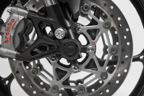 SW-Motech Front Axle Slider Set Black KTM